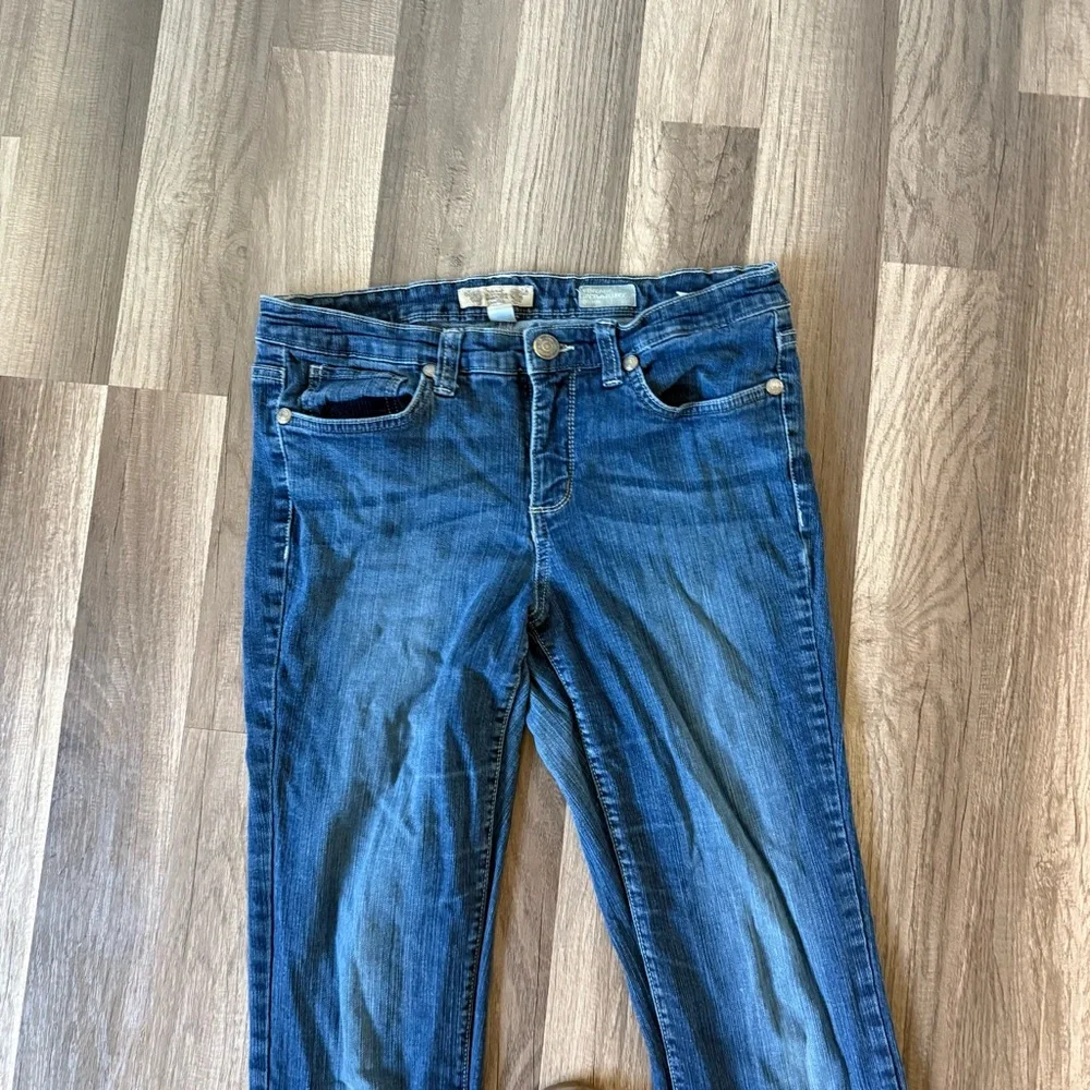 Deep Indigo Straight Leg Jeans